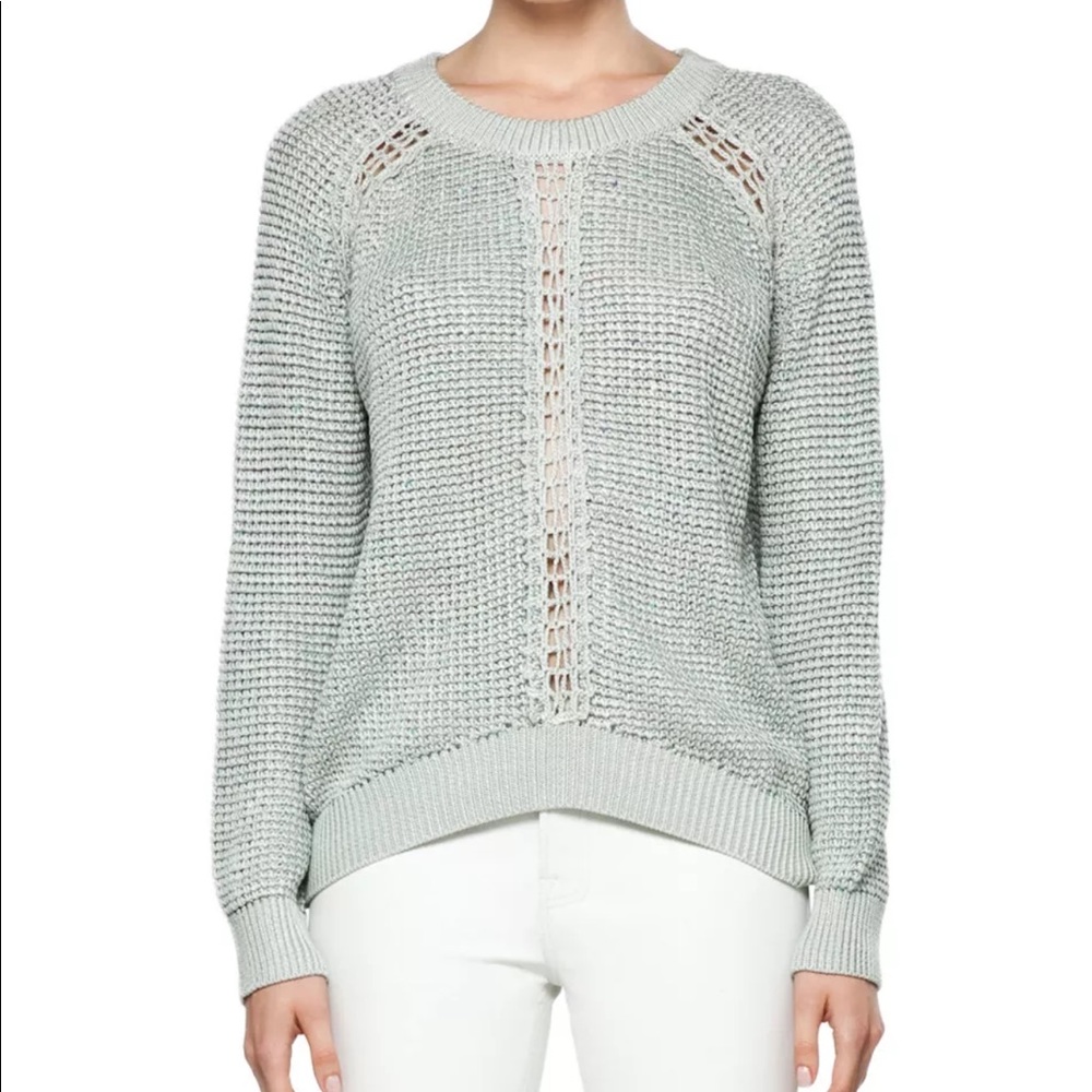 Theyskens’ Theory Silk Knit Sweater Size Medium
